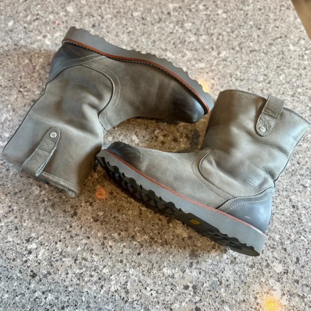 UGG l Vibram Sole l Standstone Worker Boot l Grey l Size: 7M/9W